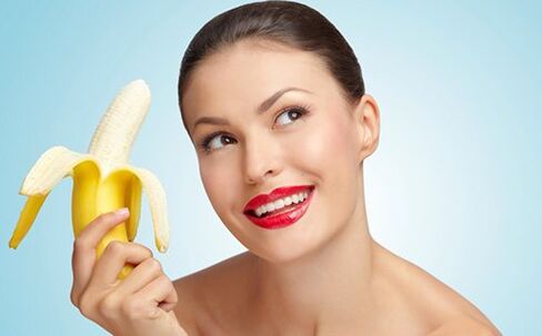 Masque de bananes pour le rajeunissement